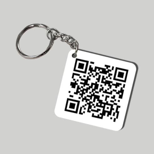 QR Scan Keychain for a business website