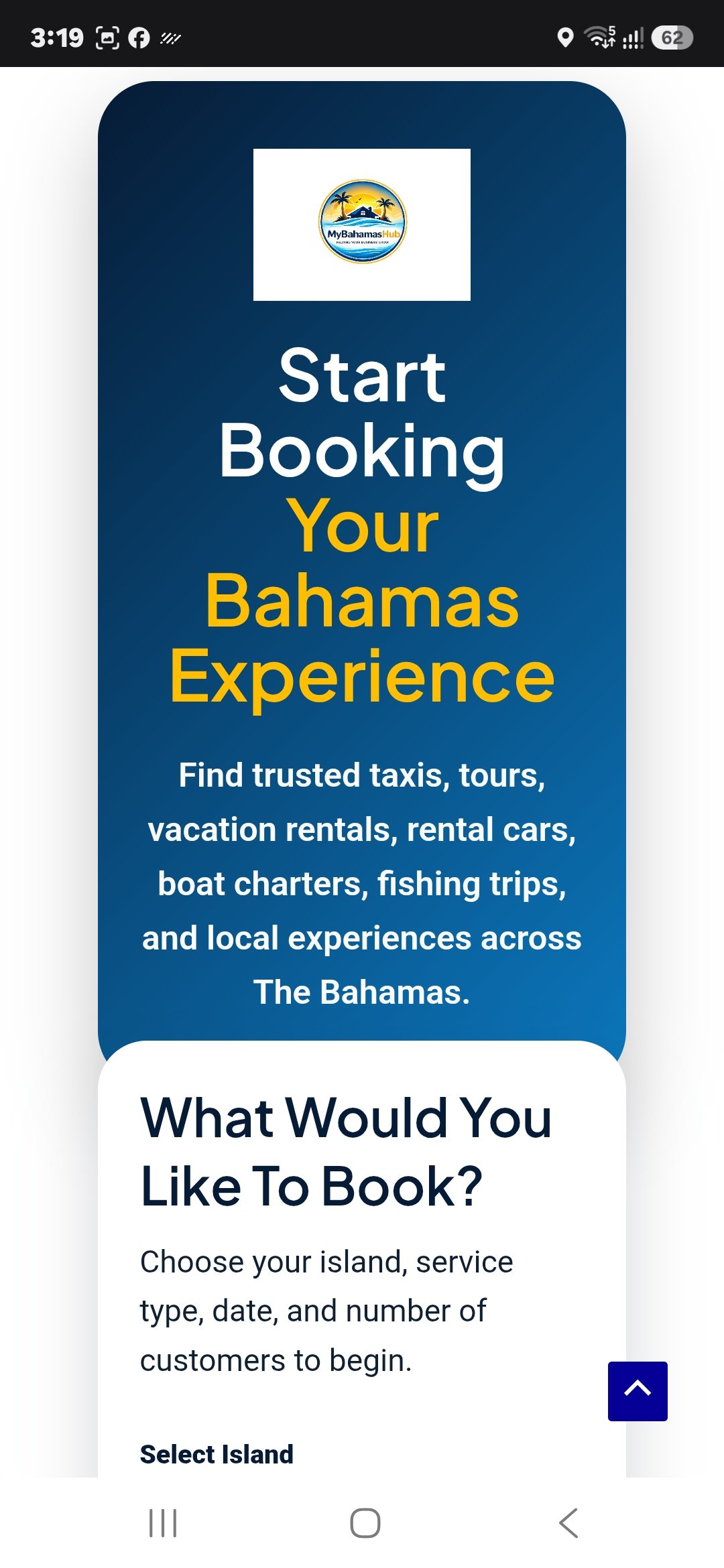 MyBahamasHub booking platform